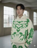 Nuvic Tribal Shadow Depth Oversized Hoodie - Image 9