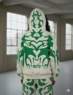Nuvic Tribal Shadow Depth Oversized Hoodie - Image 14
