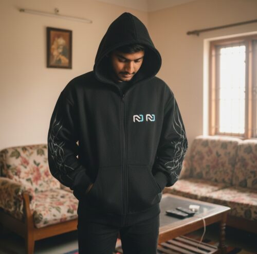 Nuvic Shadow Monarch Balaclava Hoodie – Limited Anime Edition photo review