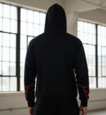 Nuvic Black Spider Street Hoodie - Image 3