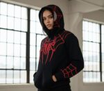 Nuvic Black Spider Street Hoodie - Image 4