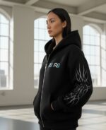 Nuvic Shadow Monarch Balaclava Hoodie – Limited Anime Edition - Image 5