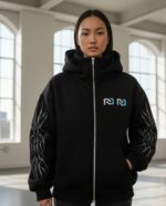 Nuvic Shadow Monarch Balaclava Hoodie – Limited Anime Edition - Image 4