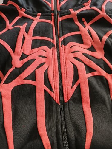 Nuvic Black Spider Street Hoodie photo review