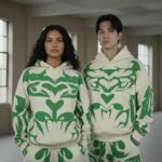 Nuvic Tribal Shadow Depth Oversized Hoodie ( Cream colour )